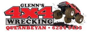 Glenns Queanbeyan 4x4 Wreckers Logo Retire Your Ride Delivery Partner